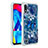 Silicone Candy Rubber TPU Bling-Bling Soft Case Cover S03 for Samsung Galaxy M10 Blue