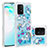 Silicone Candy Rubber TPU Bling-Bling Soft Case Cover S03 for Samsung Galaxy S10 Lite Sky Blue