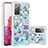 Silicone Candy Rubber TPU Bling-Bling Soft Case Cover S03 for Samsung Galaxy S20 FE (2022) 5G Sky Blue