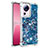 Silicone Candy Rubber TPU Bling-Bling Soft Case Cover S03 for Xiaomi Mi 13 Lite 5G Blue