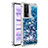 Silicone Candy Rubber TPU Bling-Bling Soft Case Cover S03 for Xiaomi Poco F5 Pro 5G Blue