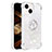 Silicone Candy Rubber TPU Bling-Bling Soft Case Cover with Finger Ring Stand S01 for Apple iPhone 13