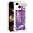 Silicone Candy Rubber TPU Bling-Bling Soft Case Cover with Finger Ring Stand S01 for Apple iPhone 14