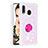 Silicone Candy Rubber TPU Bling-Bling Soft Case Cover with Finger Ring Stand S01 for Samsung Galaxy A20e