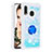 Silicone Candy Rubber TPU Bling-Bling Soft Case Cover with Finger Ring Stand S01 for Samsung Galaxy A20e