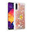 Silicone Candy Rubber TPU Bling-Bling Soft Case Cover with Finger Ring Stand S01 for Samsung Galaxy A50