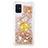 Silicone Candy Rubber TPU Bling-Bling Soft Case Cover with Finger Ring Stand S01 for Samsung Galaxy A51 4G