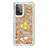 Silicone Candy Rubber TPU Bling-Bling Soft Case Cover with Finger Ring Stand S01 for Samsung Galaxy A52 5G