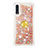 Silicone Candy Rubber TPU Bling-Bling Soft Case Cover with Finger Ring Stand S01 for Samsung Galaxy A70