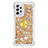 Silicone Candy Rubber TPU Bling-Bling Soft Case Cover with Finger Ring Stand S01 for Samsung Galaxy A73 5G