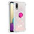 Silicone Candy Rubber TPU Bling-Bling Soft Case Cover with Finger Ring Stand S01 for Samsung Galaxy M02