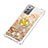 Silicone Candy Rubber TPU Bling-Bling Soft Case Cover with Finger Ring Stand S01 for Samsung Galaxy Note 20 5G