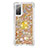 Silicone Candy Rubber TPU Bling-Bling Soft Case Cover with Finger Ring Stand S01 for Samsung Galaxy S20 FE 4G