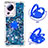 Silicone Candy Rubber TPU Bling-Bling Soft Case Cover with Finger Ring Stand S01 for Xiaomi Civi 2 5G