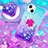 Silicone Candy Rubber TPU Bling-Bling Soft Case Cover with Finger Ring Stand S02 for Apple iPhone 14