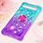 Silicone Candy Rubber TPU Bling-Bling Soft Case Cover with Finger Ring Stand S02 for Google Pixel 7a 5G