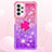Silicone Candy Rubber TPU Bling-Bling Soft Case Cover with Finger Ring Stand S02 for Samsung Galaxy A13 4G