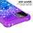 Silicone Candy Rubber TPU Bling-Bling Soft Case Cover with Finger Ring Stand S02 for Samsung Galaxy A22 5G