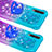 Silicone Candy Rubber TPU Bling-Bling Soft Case Cover with Finger Ring Stand S02 for Samsung Galaxy A30S