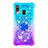 Silicone Candy Rubber TPU Bling-Bling Soft Case Cover with Finger Ring Stand S02 for Samsung Galaxy A40