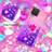 Silicone Candy Rubber TPU Bling-Bling Soft Case Cover with Finger Ring Stand S02 for Samsung Galaxy F12