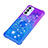 Silicone Candy Rubber TPU Bling-Bling Soft Case Cover with Finger Ring Stand S02 for Samsung Galaxy F54 5G