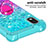 Silicone Candy Rubber TPU Bling-Bling Soft Case Cover with Finger Ring Stand S02 for Samsung Galaxy M01 Core