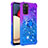 Silicone Candy Rubber TPU Bling-Bling Soft Case Cover with Finger Ring Stand S02 for Samsung Galaxy M02s