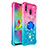 Silicone Candy Rubber TPU Bling-Bling Soft Case Cover with Finger Ring Stand S02 for Samsung Galaxy M20