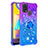 Silicone Candy Rubber TPU Bling-Bling Soft Case Cover with Finger Ring Stand S02 for Samsung Galaxy M31