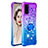 Silicone Candy Rubber TPU Bling-Bling Soft Case Cover with Finger Ring Stand S02 for Samsung Galaxy S20