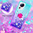 Silicone Candy Rubber TPU Bling-Bling Soft Case Cover with Finger Ring Stand S02 for Xiaomi Mi 13 Lite 5G