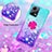 Silicone Candy Rubber TPU Bling-Bling Soft Case Cover with Finger Ring Stand S02 for Xiaomi Poco X5 5G