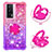 Silicone Candy Rubber TPU Bling-Bling Soft Case Cover with Finger Ring Stand S02 for Xiaomi Redmi K60 5G