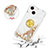 Silicone Candy Rubber TPU Bling-Bling Soft Case Cover with Finger Ring Stand S03 for Apple iPhone 14