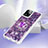 Silicone Candy Rubber TPU Bling-Bling Soft Case Cover with Finger Ring Stand YB1 for Motorola Moto G Power 5G (2023)