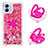 Silicone Candy Rubber TPU Bling-Bling Soft Case Cover with Finger Ring Stand YB1 for Samsung Galaxy A04E