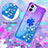 Silicone Candy Rubber TPU Bling-Bling Soft Case Cover with Finger Ring Stand YB2 for Samsung Galaxy F04