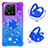 Silicone Candy Rubber TPU Bling-Bling Soft Case Cover with Finger Ring Stand YB2 for Xiaomi Mi 13T Pro 5G