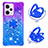 Silicone Candy Rubber TPU Bling-Bling Soft Case Cover with Finger Ring Stand YB2 for Xiaomi Redmi Note 12 Pro 5G