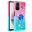 Silicone Candy Rubber TPU Bling-Bling Soft Case Cover with Finger Ring Stand YB2 for Xiaomi Redmi Note 12S