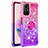 Silicone Candy Rubber TPU Bling-Bling Soft Case Cover with Finger Ring Stand YB2 for Xiaomi Redmi Note 12S