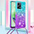 Silicone Candy Rubber TPU Bling-Bling Soft Case Cover with Lanyard Strap S01 for Xiaomi Poco X5 5G