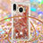 Silicone Candy Rubber TPU Bling-Bling Soft Case Cover with Lanyard Strap S03 for Samsung Galaxy M20