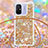 Silicone Candy Rubber TPU Bling-Bling Soft Case Cover with Lanyard Strap S03 for Xiaomi Poco C55