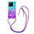 Silicone Candy Rubber TPU Bling-Bling Soft Case Cover with Lanyard Strap YB1 for Xiaomi Mi 13T 5G