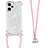 Silicone Candy Rubber TPU Bling-Bling Soft Case Cover with Lanyard Strap YB3 for Xiaomi Poco F5 5G