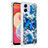 Silicone Candy Rubber TPU Bling-Bling Soft Case Cover YB1 for Samsung Galaxy A04 4G Blue