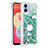 Silicone Candy Rubber TPU Bling-Bling Soft Case Cover YB1 for Samsung Galaxy A04 4G Green