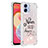 Silicone Candy Rubber TPU Bling-Bling Soft Case Cover YB1 for Samsung Galaxy M04 Pink